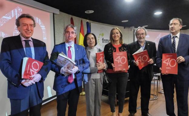 José Antonio de Santiago-Juárez, Enrique Berzal, María Aurora Viloria, Virginia Barcones, Luis Miguel de Dios y Alfonso Polanco.