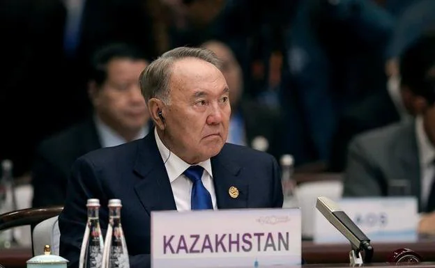 Nursultán Nazarbáyev, expresidente de Kazajstán. 