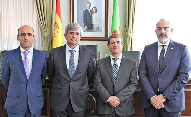 García, Marín, Fernández y Falagán. 