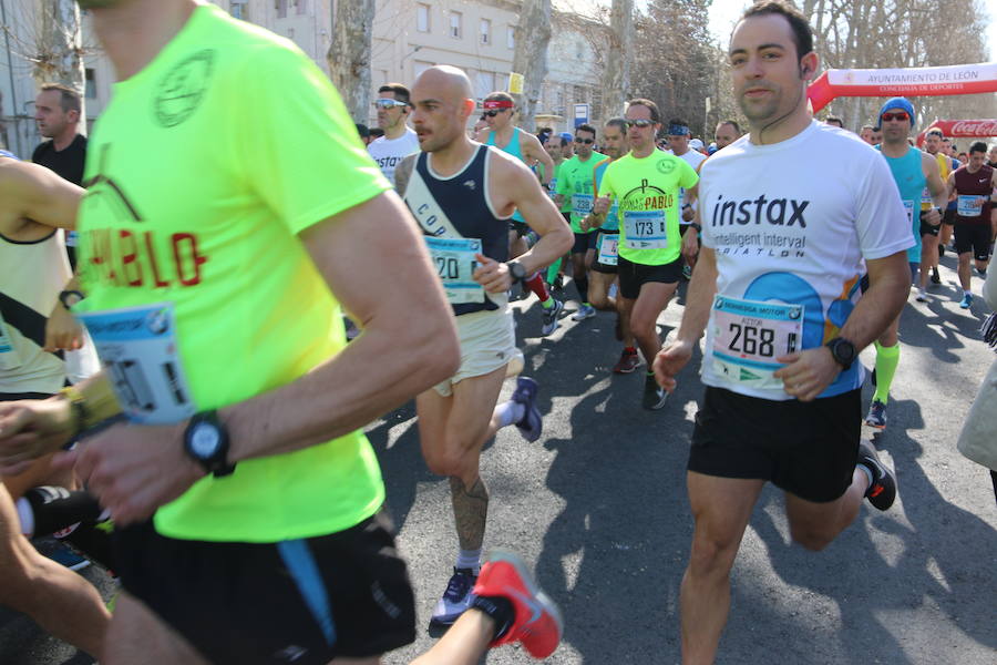 Fotos: Salida de la Media Maratón