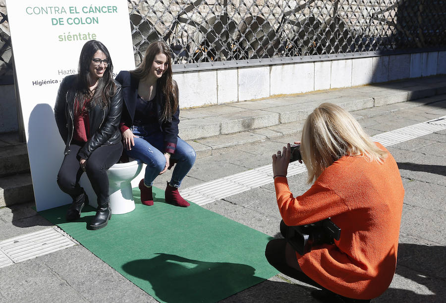 Fotos: Contra el cáncer de colon, siéntate