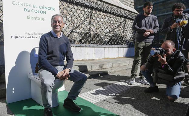 Galería. Campaña contra el cáncer de colon. 