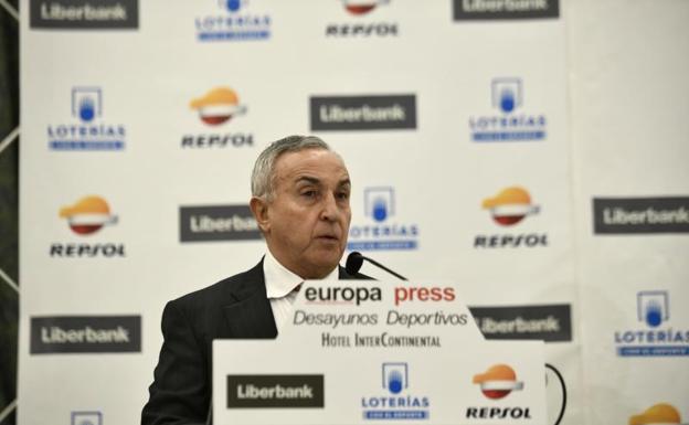 Alejandro Blanco, en el hotel InterContinental de Madrid. 