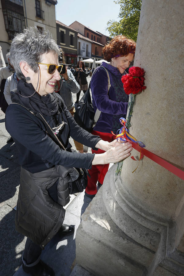 Fotos: IU organiza un &#039;Paseo Republicano&#039; por las calles de León