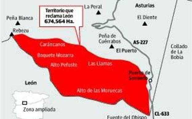 Drástico Derivar Pinchazo Punto y final al litigio fronterizo entre León y Asturias: el Estado  devuelve a Cabrillanes 674 hectáreas de monte | leonoticias.com