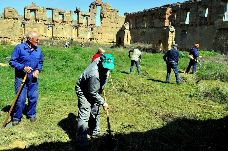 Fotos: Hacendera de Promonumenta y Mansilla Mayor en el monasterio de Sandoval