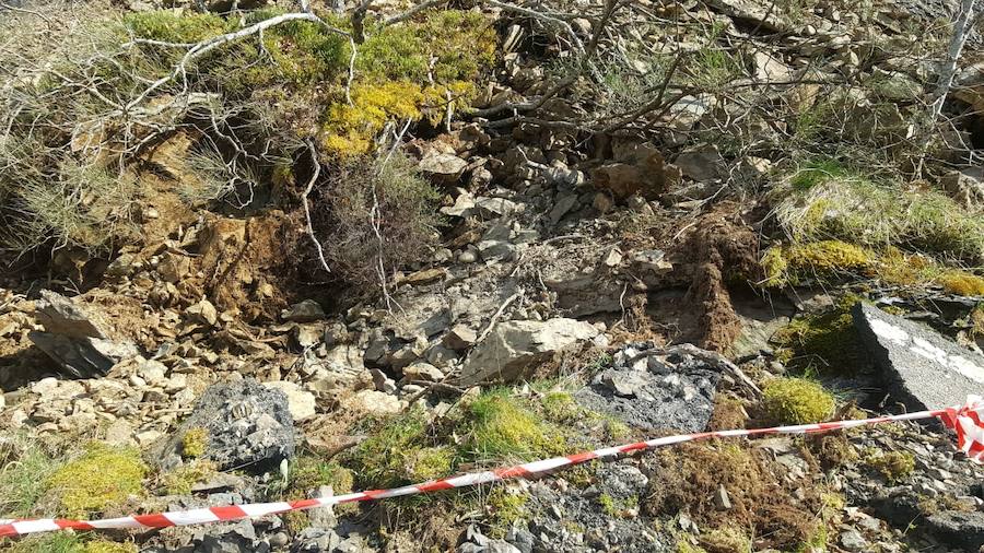 Fotos: Un desprendimiento en Picos de Europa