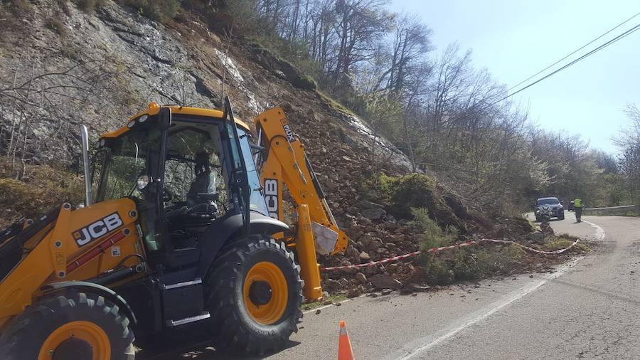 Fotos: Un desprendimiento en Picos de Europa