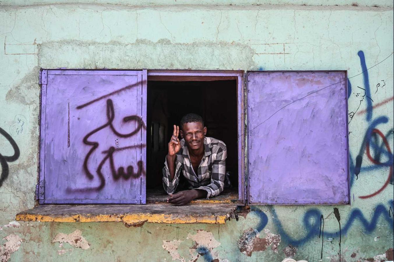Vendedor sudanés en Jartum