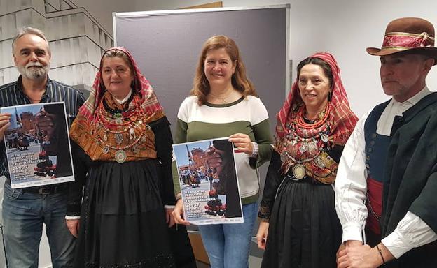 Presentación del encuentro folclórico.