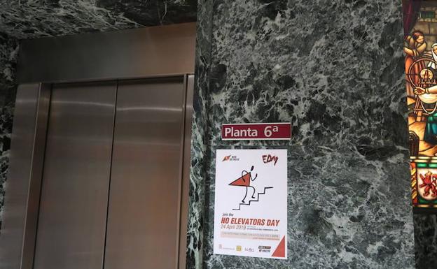 Las EDM y 'León, ciudad saludable' animan a utilizar las escaleras en el Día Internacional sin Ascensores