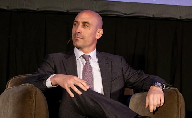 Luis Rubiales, presidente de la Federación Española de Fútbol.