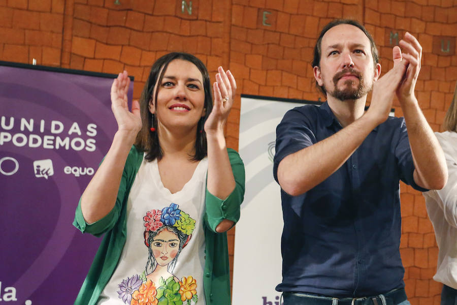 Fotos: Acto público de Pablo Iglesias en León