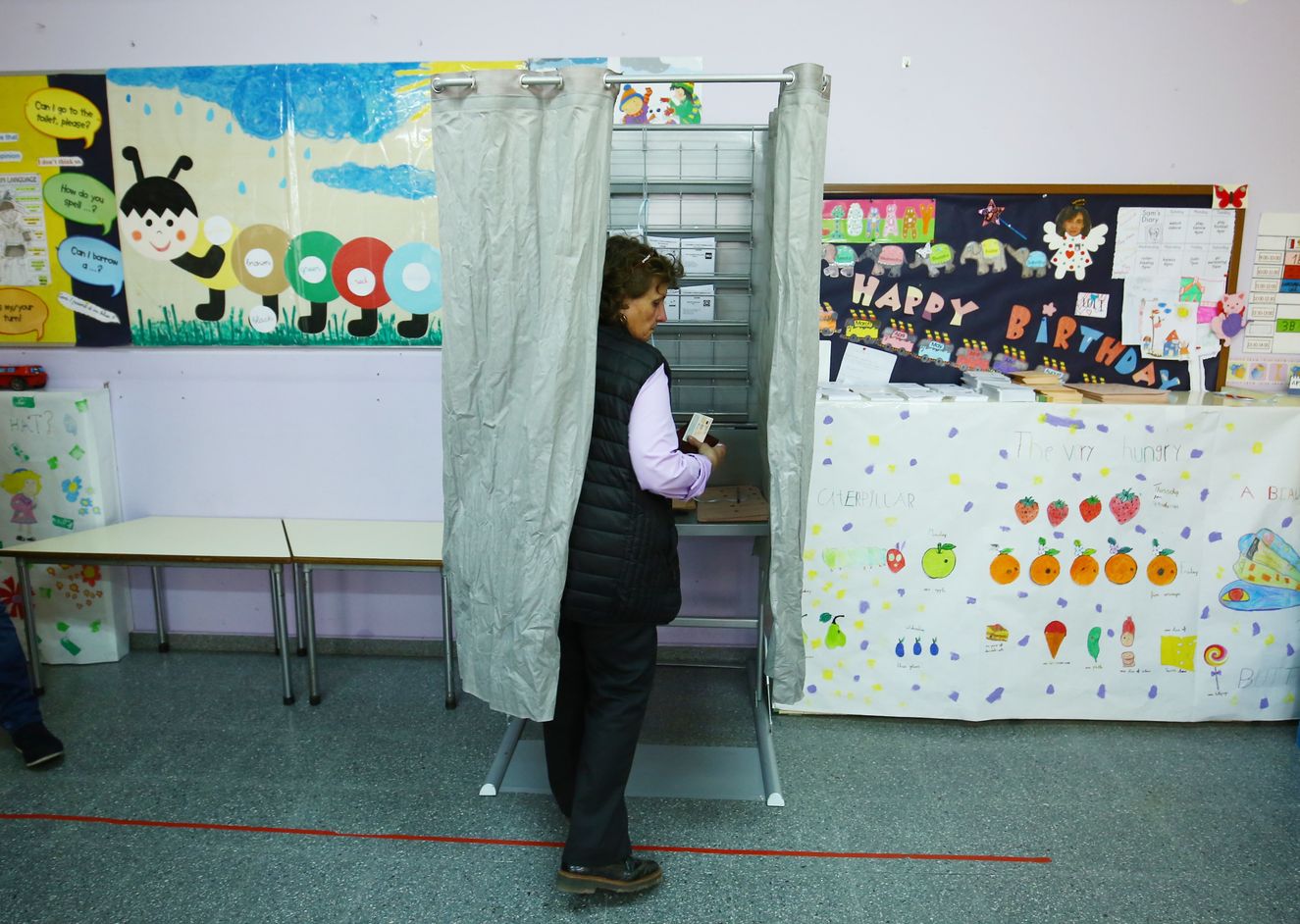 Jornada electoral en la capital leonesa.