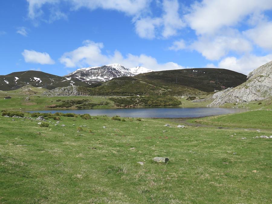 En el triángulo formado entre Isoba, Puebla de Lillo y Cofiñal, el Lago de Isoba y sus cascadas ofrecen un paisaje increíble formado por un antiguo glaciar