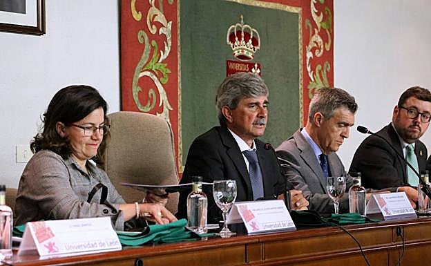 Imagen de uno de los momentos del acto. 