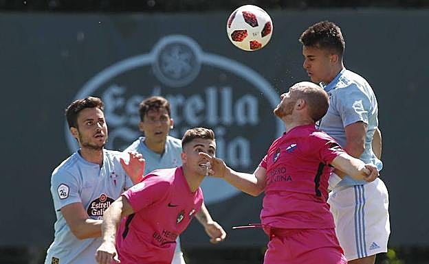 Lance del partido en Barreiro.
