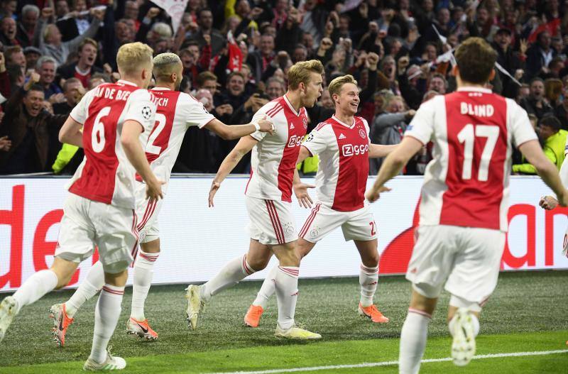 El Ajax y el Tottenham se enfrentaron en el Johan Cruyff Arena, en la vuelta de semifinales de la Liga de Campeones.