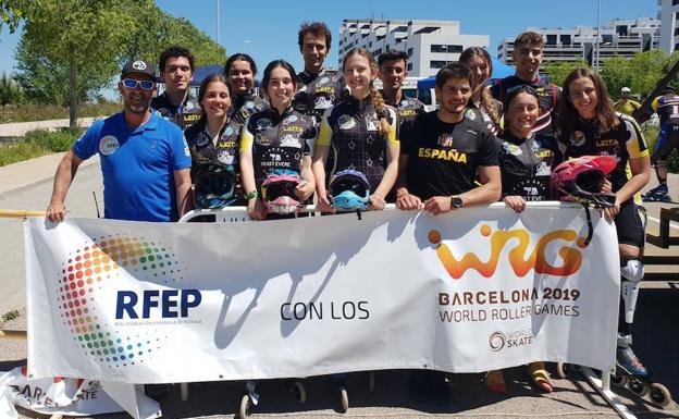 Trece miembros del CD Leitariegos optan a estar en los World Rollers Games