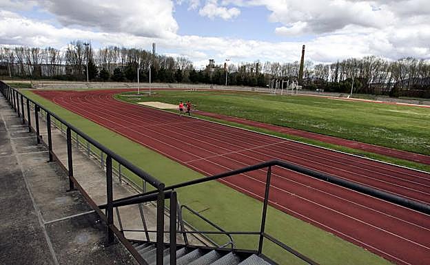 Imagen de una pista de atletismo. 