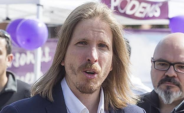 Pablo Fernández, líder autonómico de Podemos.