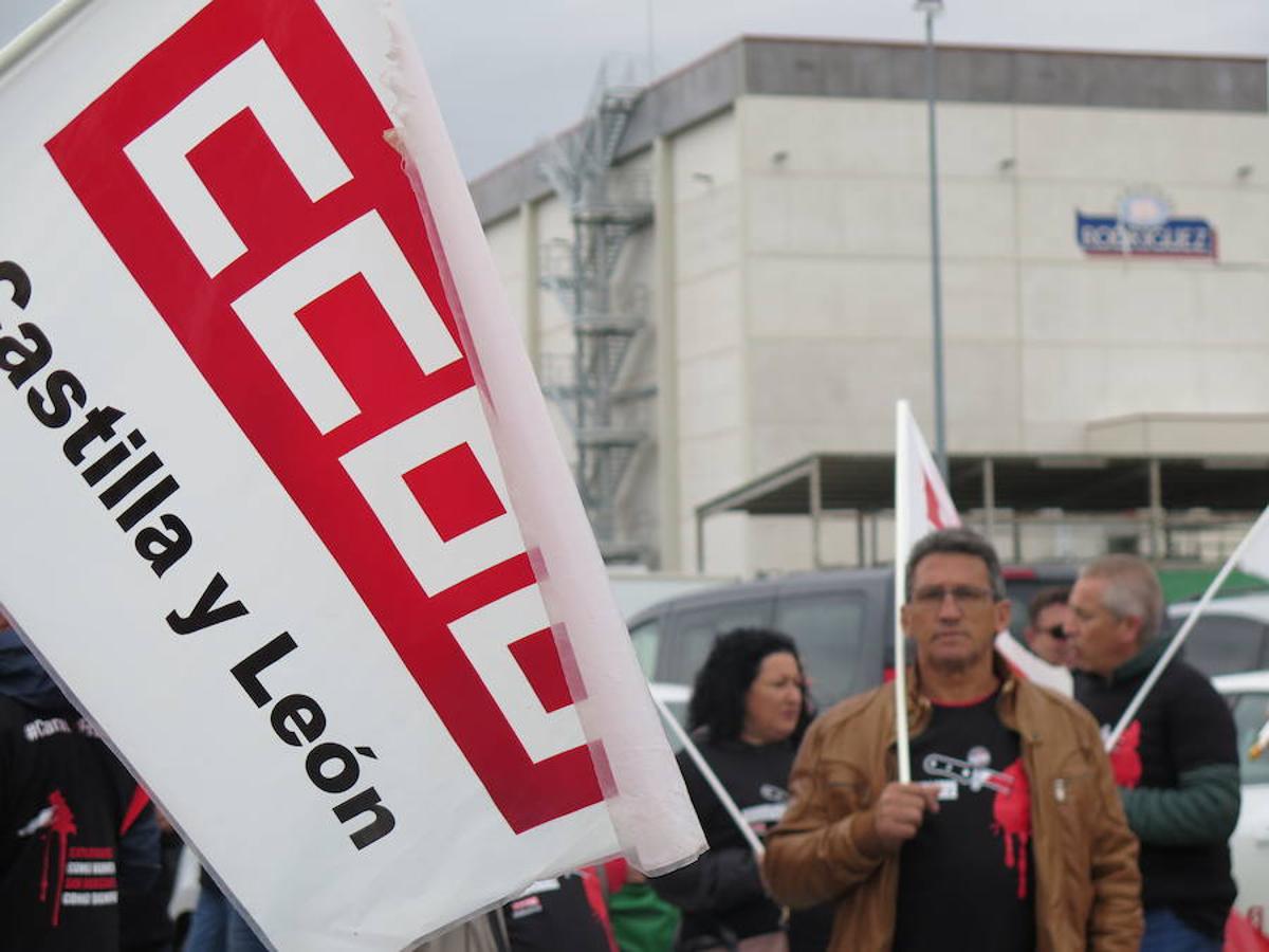 Fotos: Manifestación en Embutidos Rodríguez