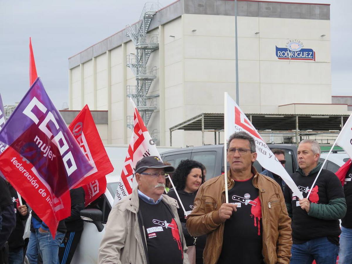 Fotos: Manifestación en Embutidos Rodríguez