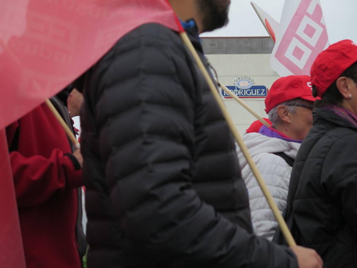 Fotos: Manifestación en Embutidos Rodríguez