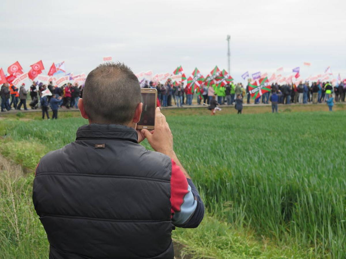 Fotos: Manifestación en Embutidos Rodríguez