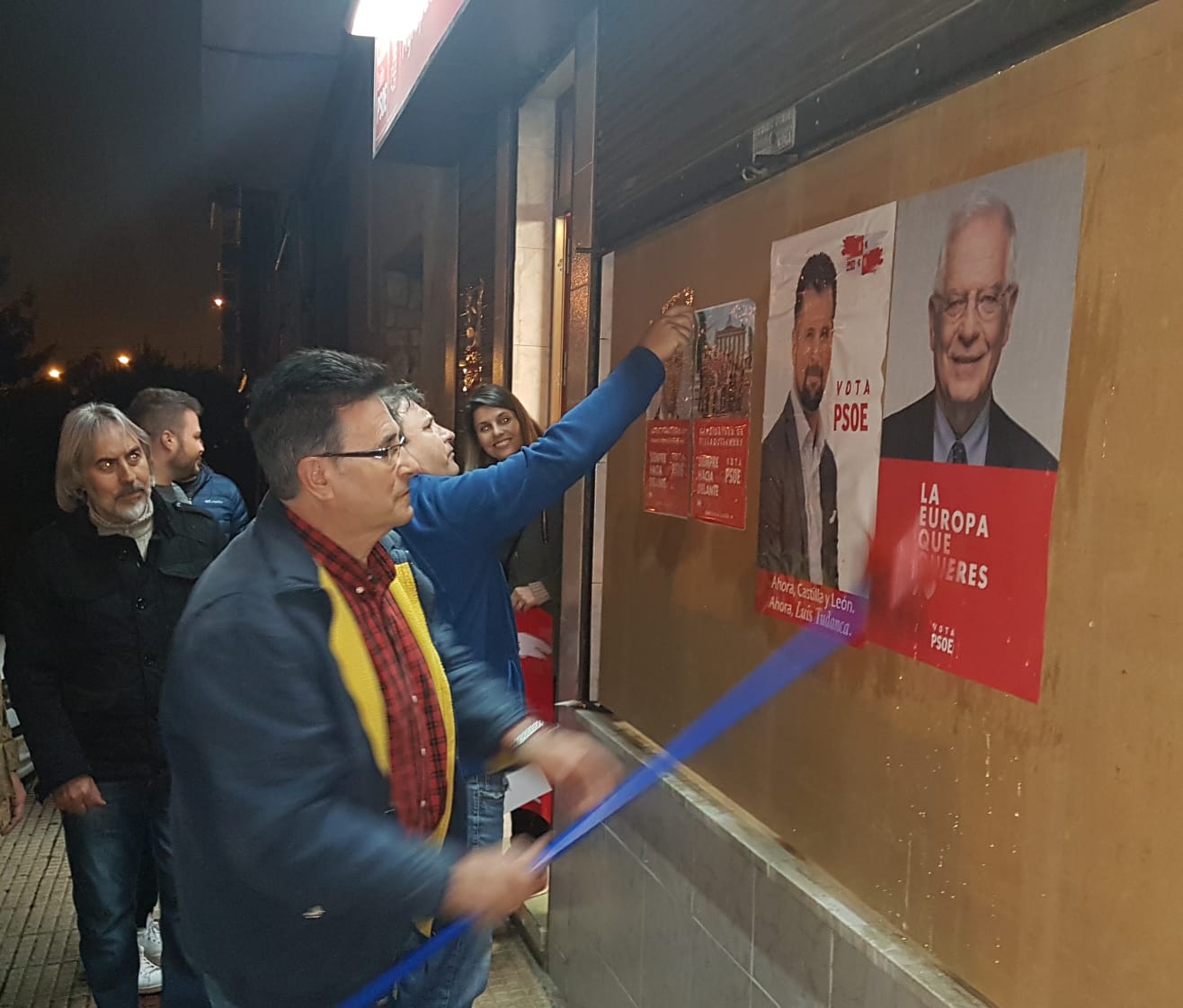 Fotos: Inicio de campaña del PSOE en Villaquilambre