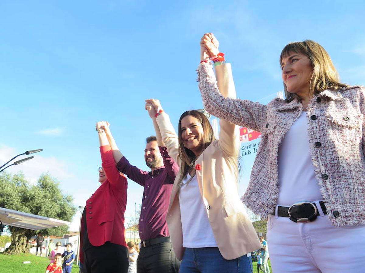 Fotos: Mitin de Luis Tudanca en Trobajo del Camino