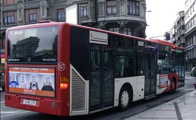 Autobús urbano de León.