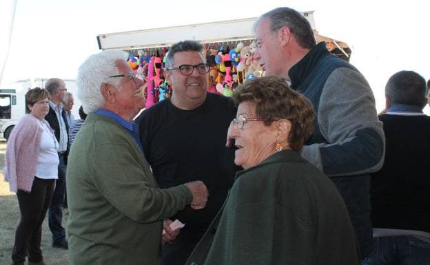 Silván, en las fiestas de Oteruelo.