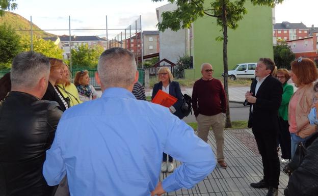 Samuel Folgueral durante una de las reuniones.