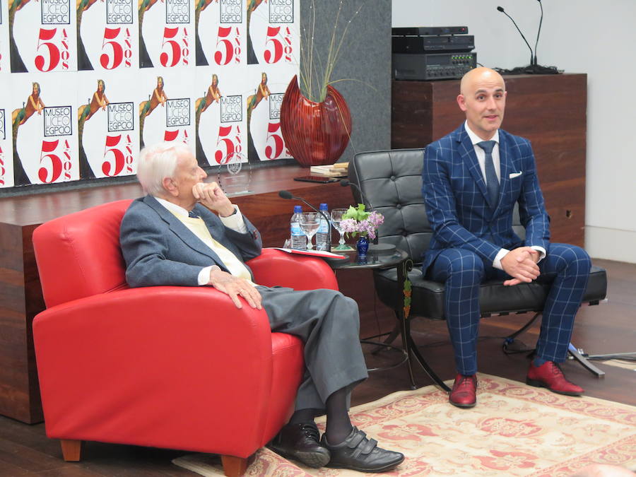 Fotos: Cristóbal Halffter recoge el premio Museo Liceo Egipcio de la Música