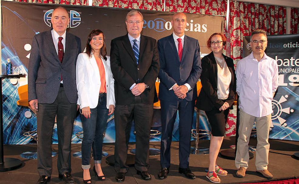 Debate electoral de los candidatos a la Alcaldía de León organizado por Fele y leonoticias. 