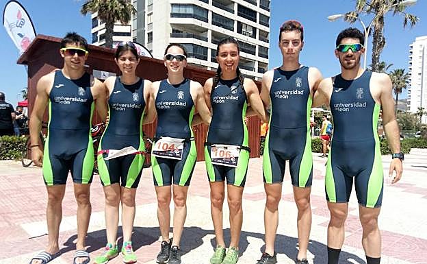 Octavo puesto para la ULE en el Campeonato de España de triatlón