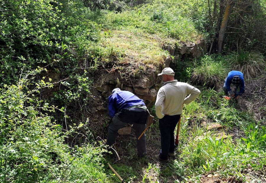 Fotos: Concluye la recuperación del tramo Palacios-La Bañeza de la calzada romana que unía Astorga y Zaragoza