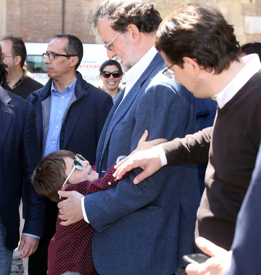 Fotos: Rajoy visita León en un acto de campaña electoral