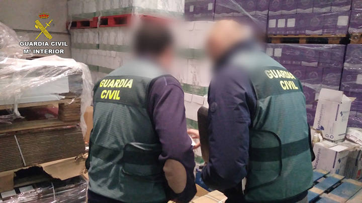 Fotos: Operación de la Guardia Civil con vino de la DO Bierzo