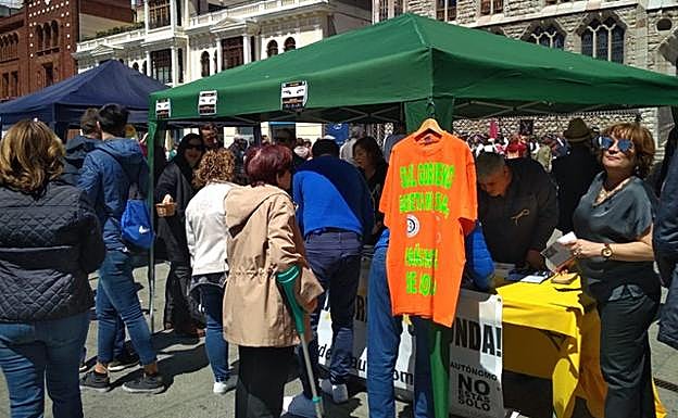 Los autónomos de León reciben 1.500 firmas en apoyo a sus reclamaciones