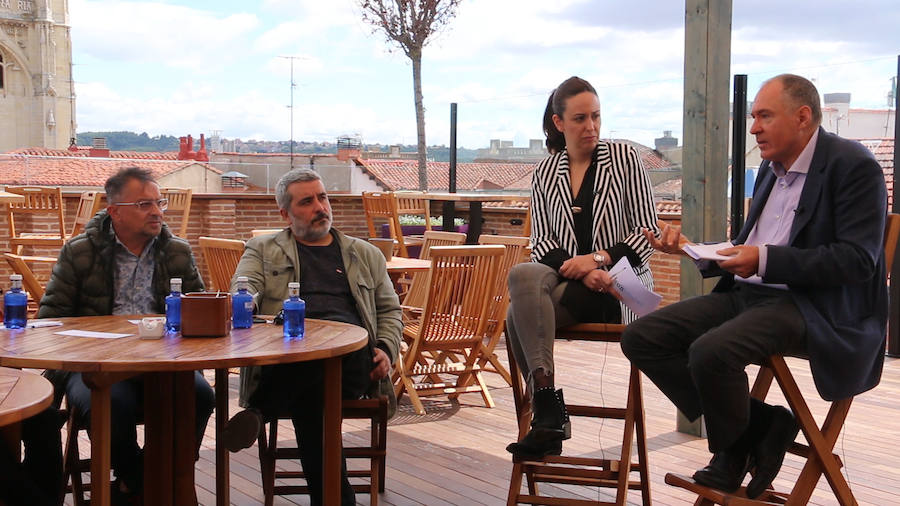 Entrevista de Eduardo López Sendino en la terraza del Camarote Romántico