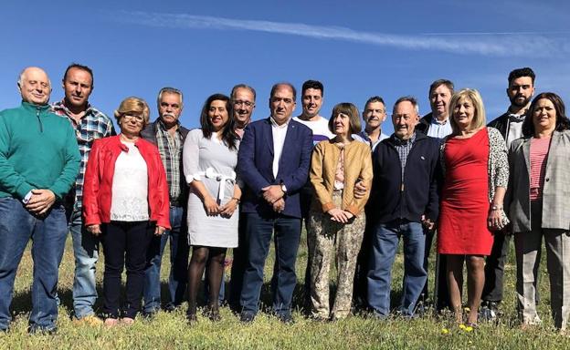 Candidatura del PSOE en Valdefresno.