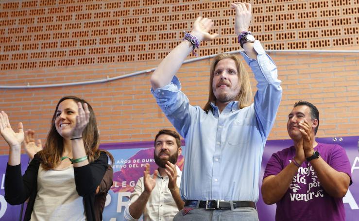 Fotos: Mitin de Podemos con Ione Belarra en el Pabellón La Torre