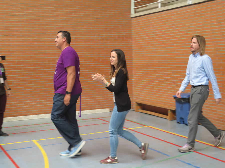 Fotos: Mitin de Podemos con Ione Belarra en el Pabellón La Torre