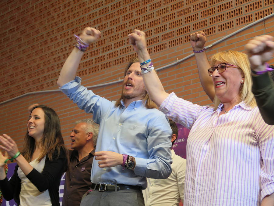 Fotos: Mitin de Podemos con Ione Belarra en el Pabellón La Torre