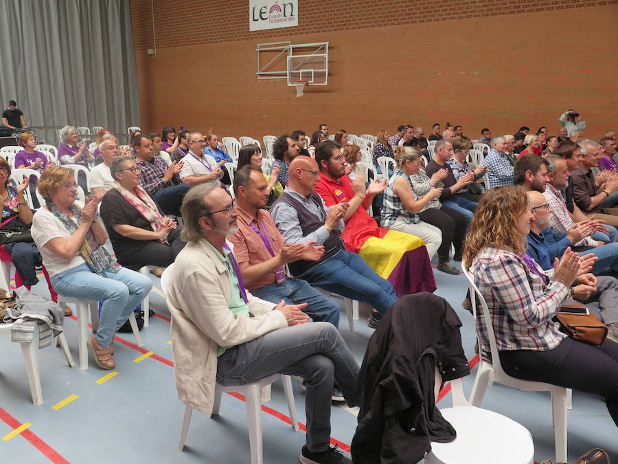 Fotos: Mitin de Podemos con Ione Belarra en el Pabellón La Torre