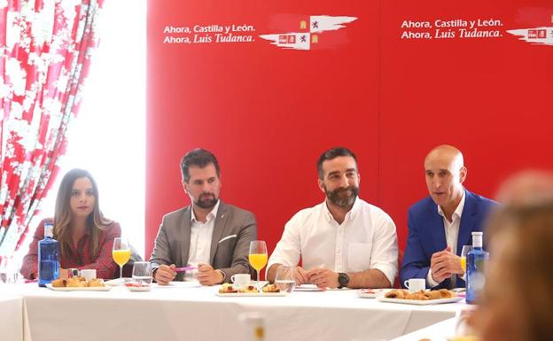 Galería. Francisco Polo durante su encuentro con empresarios TIC de León. 