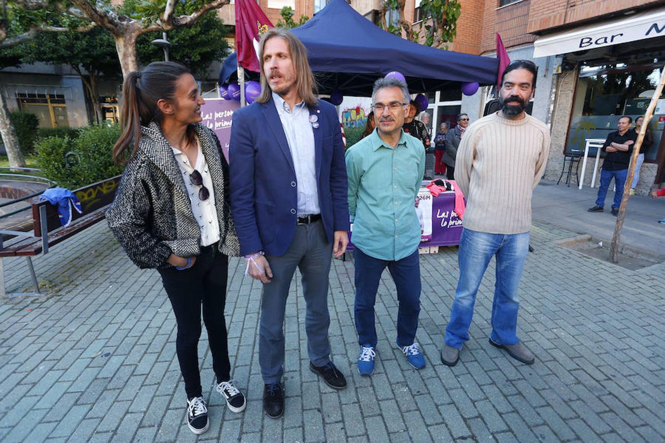 Fotos: Cierre de campaña de Podemos en León