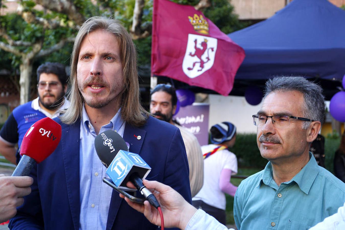 Fotos: Cierre de campaña de Podemos en León